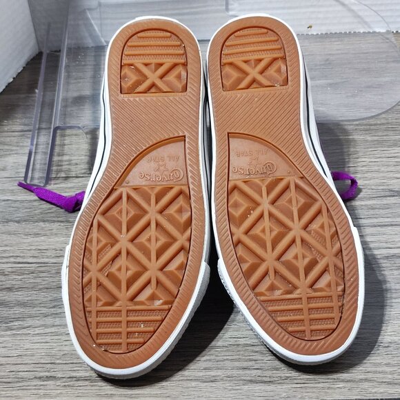Converse Cons One Star Suede Low Top Skater Sneakers Unisex M 4 W 5.5 Purple - Picture 12 of 14